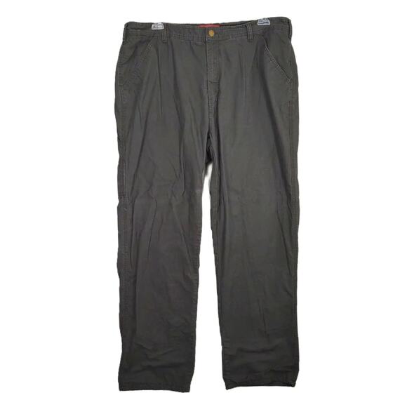 Coleman Men's 40x32 Fleece Lined Gray Pants Hiking Camping Gorpcore Cold Weather - Picture 1 of 6